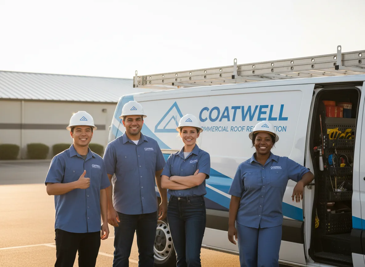 Commercial roof coating company in Aurora, WV
